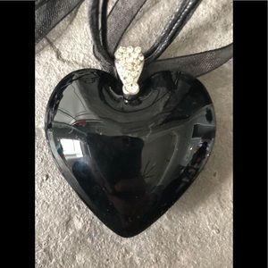 🎉HP🎉 Genuine Italian Murano glass heart pendant
